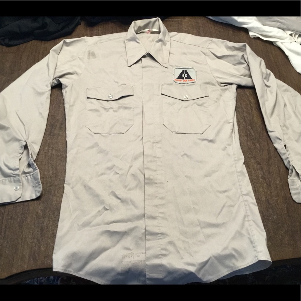 Vintage Allied Van Lines Uniting Med Sz 14-14 1/2